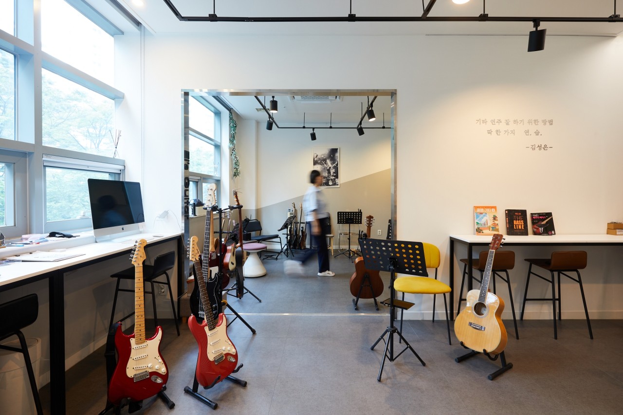 El's Guitar 학원 내부 1